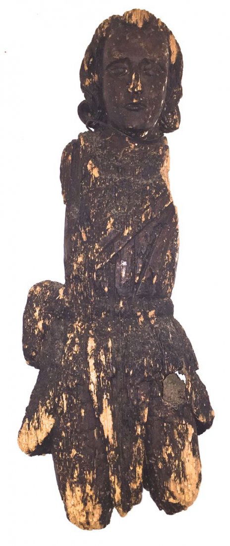 A Carved Ship's Figurehead, Naval Officer (1 of 6)