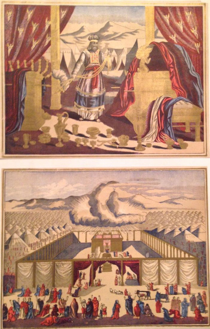 Judaica: Old Testament Chromolithographs,1872 (1 of 6)