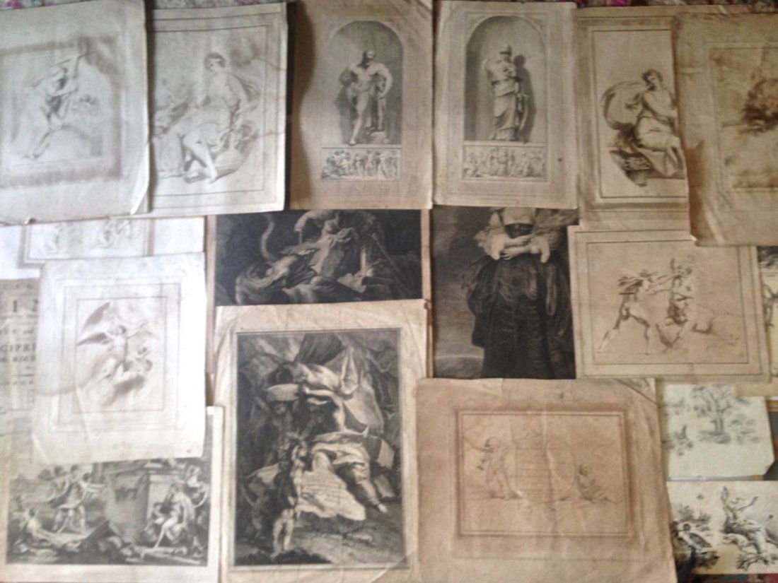 A Large Collection of Old Master Prints (50+) (1 of 3)