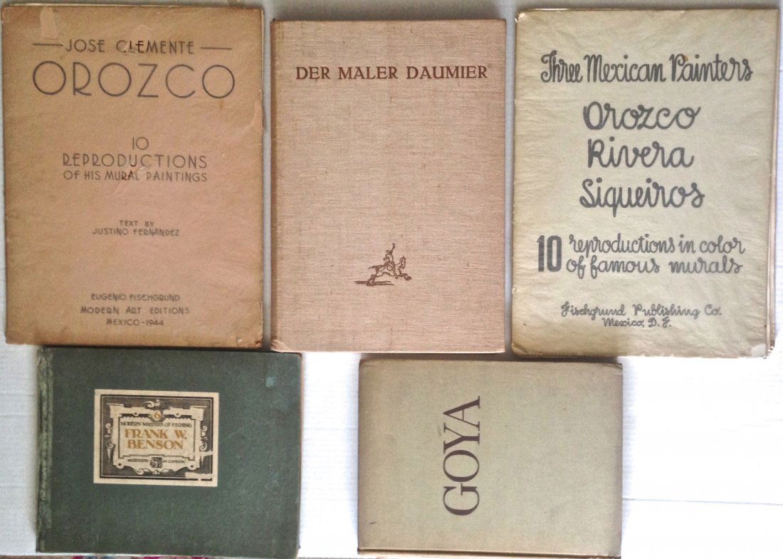 A Collection of Art Books & Art Portfolios (1 of 4)