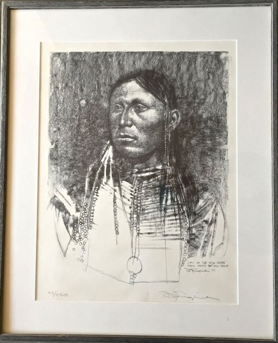 Native American Portrait, "Tsau Lau Te" M. English (1 of 5)
