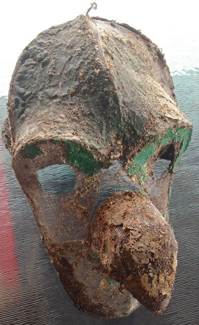 Wire Mesh Plague Mask With Bird Beak (1 of 6)