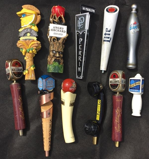 Collection of 11 Bar Beer Tap Handles (1 of 4)