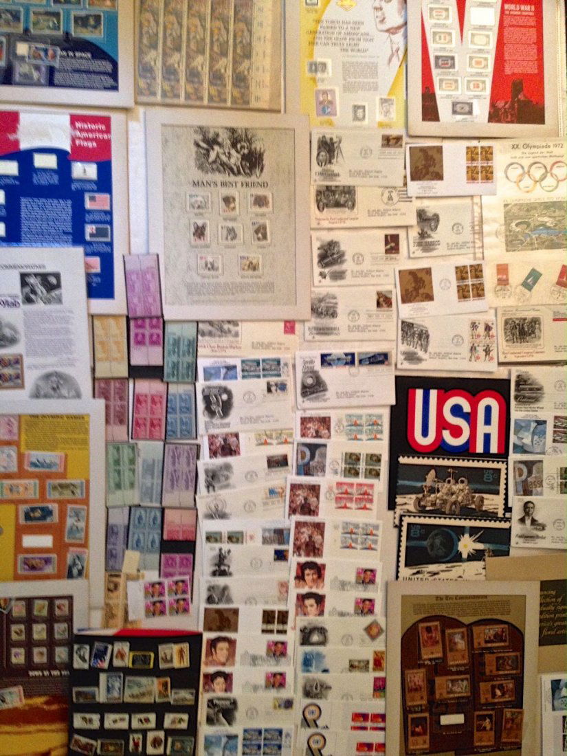 Large Estate Collection of American Stamps (1 of 4)
