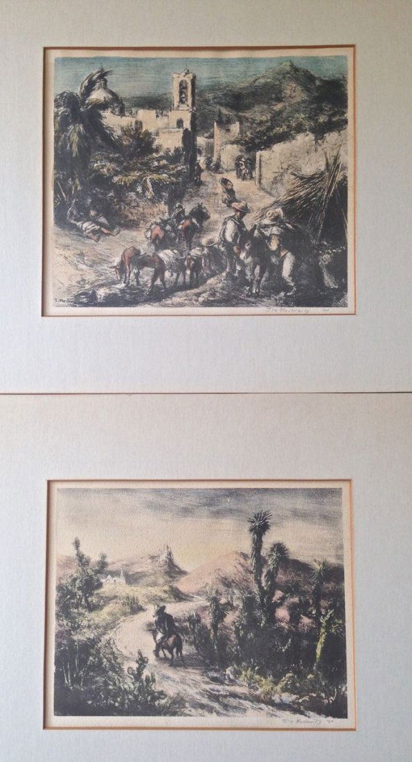 Two Mexican Lithographs, Moskowitz (1 of 7)