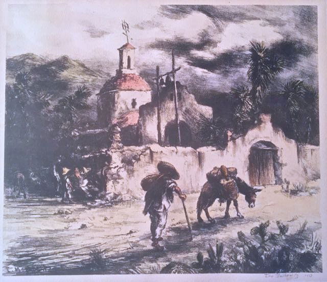 Two Mexican Lithographs, Moskowitz (1 of 6)