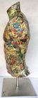 Pop Art Torso “FWATHAKROOM” Sabra, 1970’s - 2