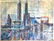 New York City Modernist Oil Painting, Piet Ludovic