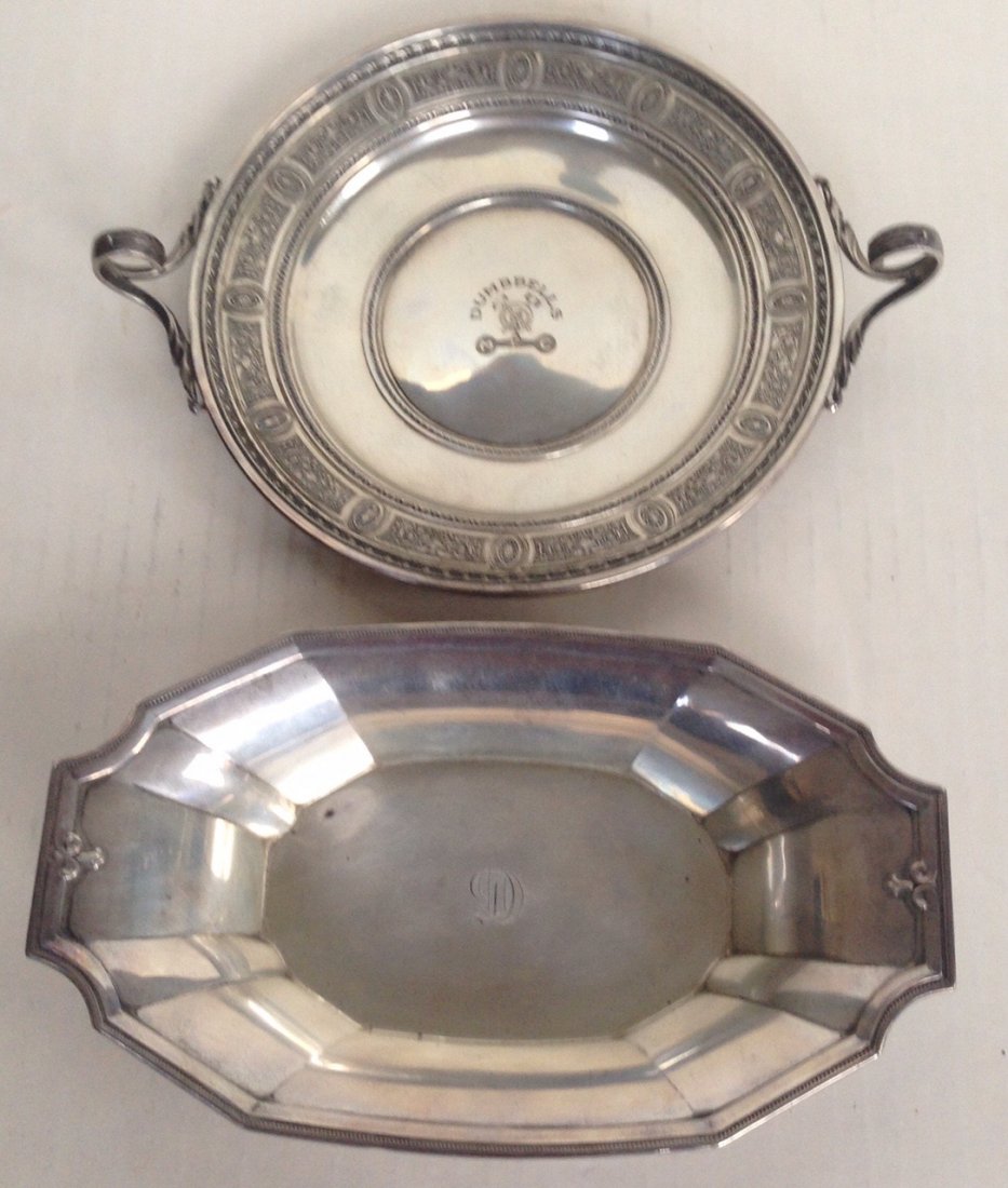 Two Sterling Silver Dishes, Gorham & Wedgewood (1 of 5)