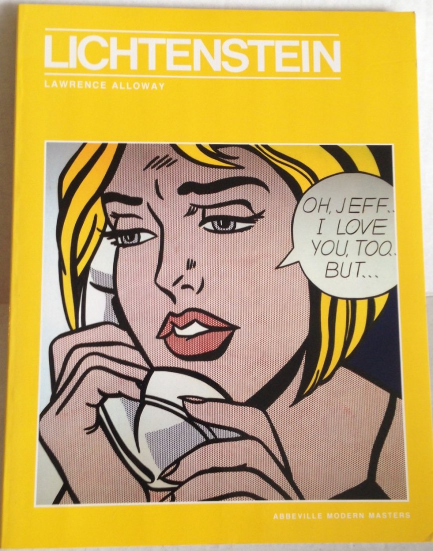 Roy Lichtenstein Hand-Signed Book (1 of 3)