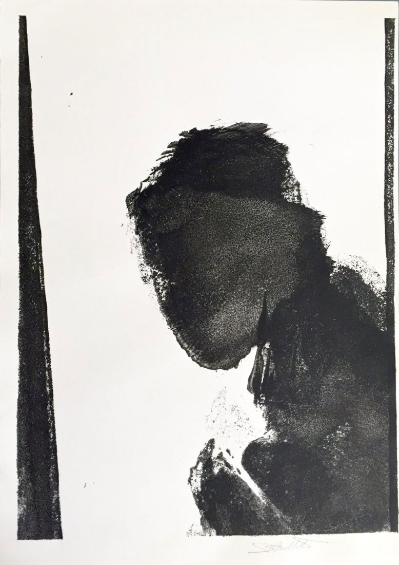 Richard Hambleton , Shadow Man Painting (1 of 3)