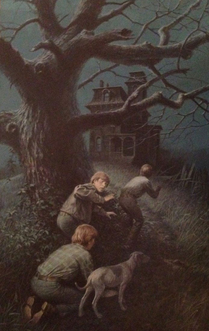 Pulp Mystery Cover Art, "Three Investigators", Kane (1 of 2)