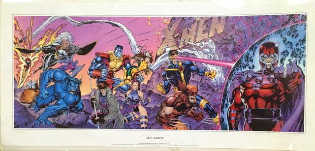 X-Men Panorama Limited Edition , Jim Lee (1 of 3)