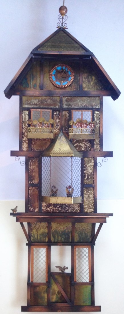 Mid-Century Wall Sculpture, Signed Curtis Jere (1 of 5)