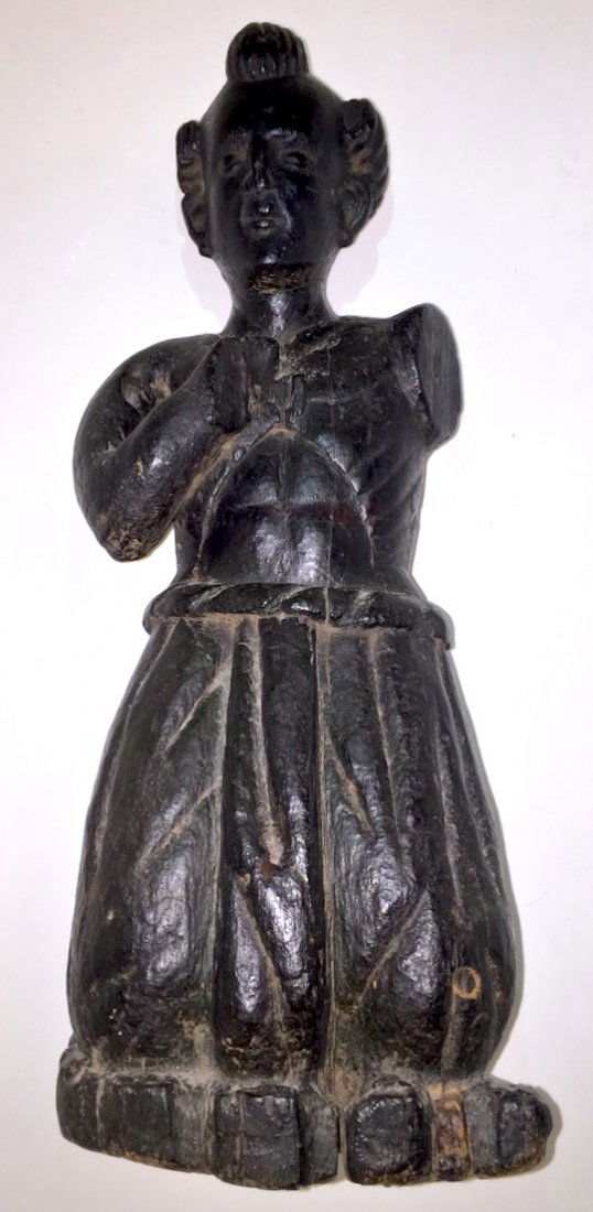 Spanish Colonial Carved Wood Santos, 19th Century (1 of 5)