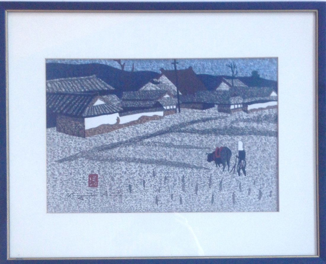 Kiyoshi Saito (1907-1997) Summer in Aizu (1 of 3)