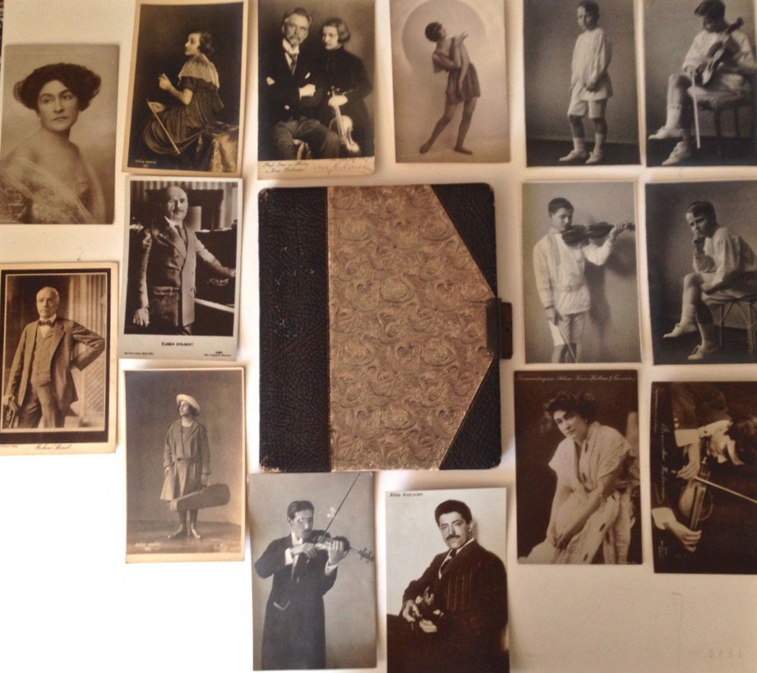 Autograph Album & Signed Photos of Renowned Muscians (1 of 9)
