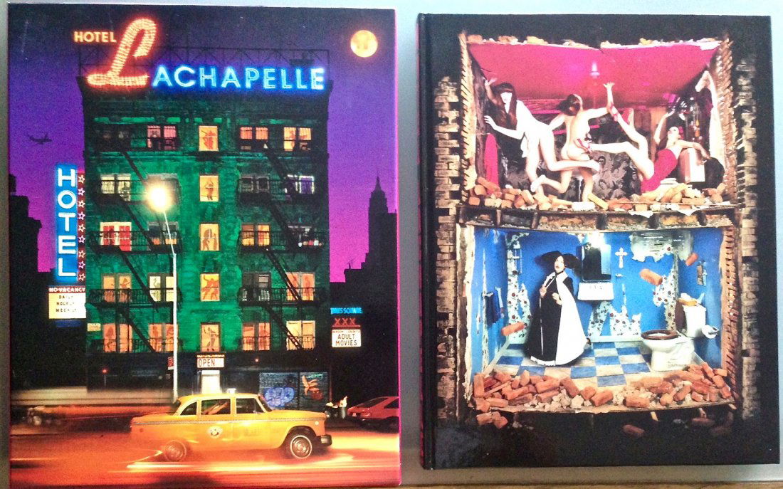 David LaChapelle Photography Book: David LaChapelle Photography Book "Hotel LaChapelle" David LaChapelle (American, b.1963). Nicknamed: the Fellini of Photography Surrealist Pop erotic photography Date: 1st edition book, 1999 Medi