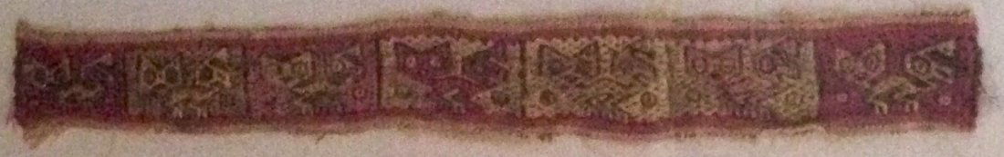 Pre-Columbian Peru Textile Panel (1 of 5)