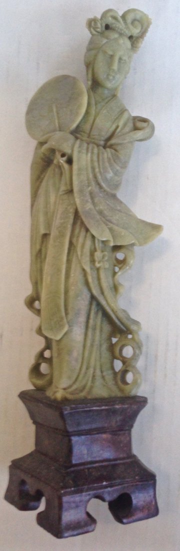 Chinese Carved Sculpture of Guan-yin (1 of 2)