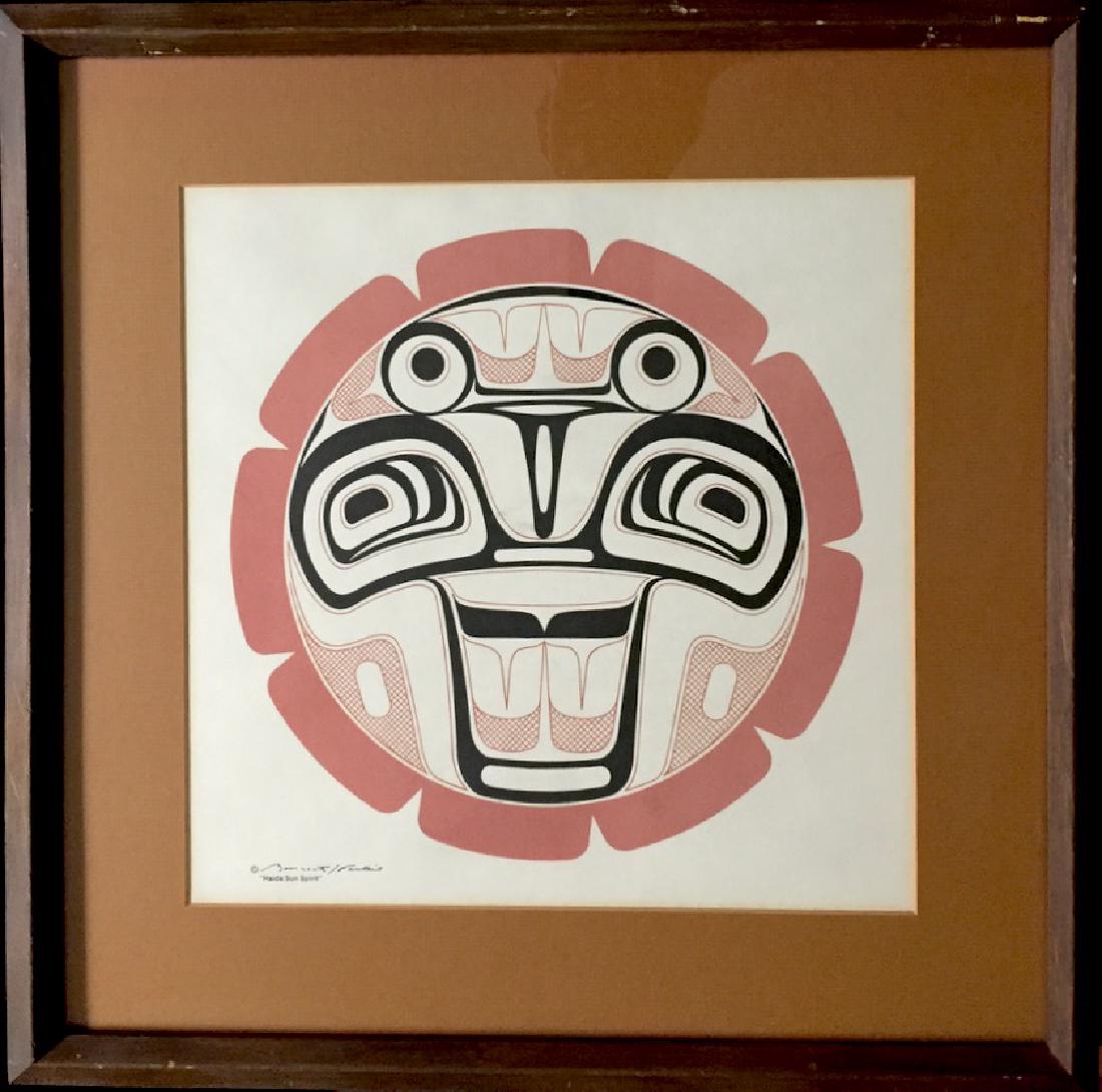Northwest Coast Haida, Sun Spirit, 1970's (1 of 4)