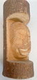 Iroquois False Face Carving, Chrisjohn (Wolf Clan) - 2