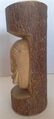 Iroquois False Face Carving, Chrisjohn (Wolf Clan) - 4