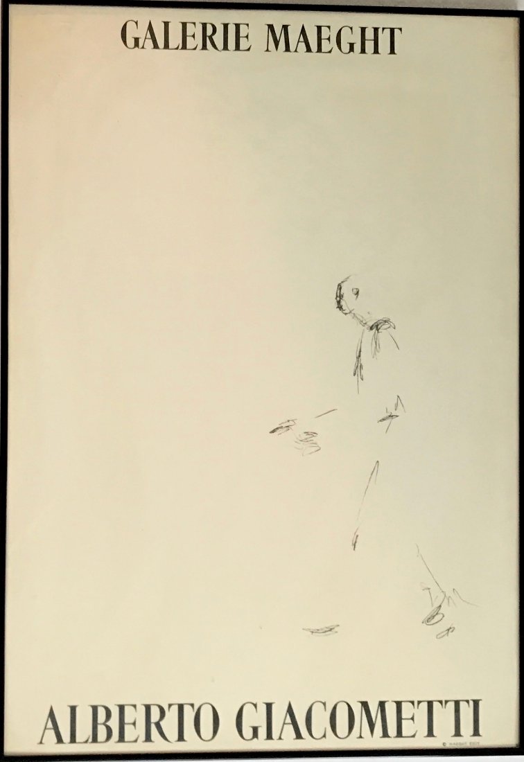 Alberto Giacometti, Standing Figure, Galerie Maeght (1 of 2)