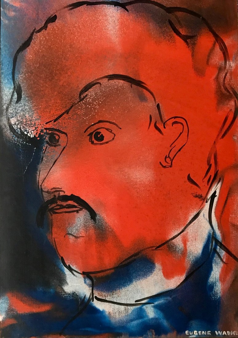 Modernist Oil Painting, Eugene Waddell (1 of 4)