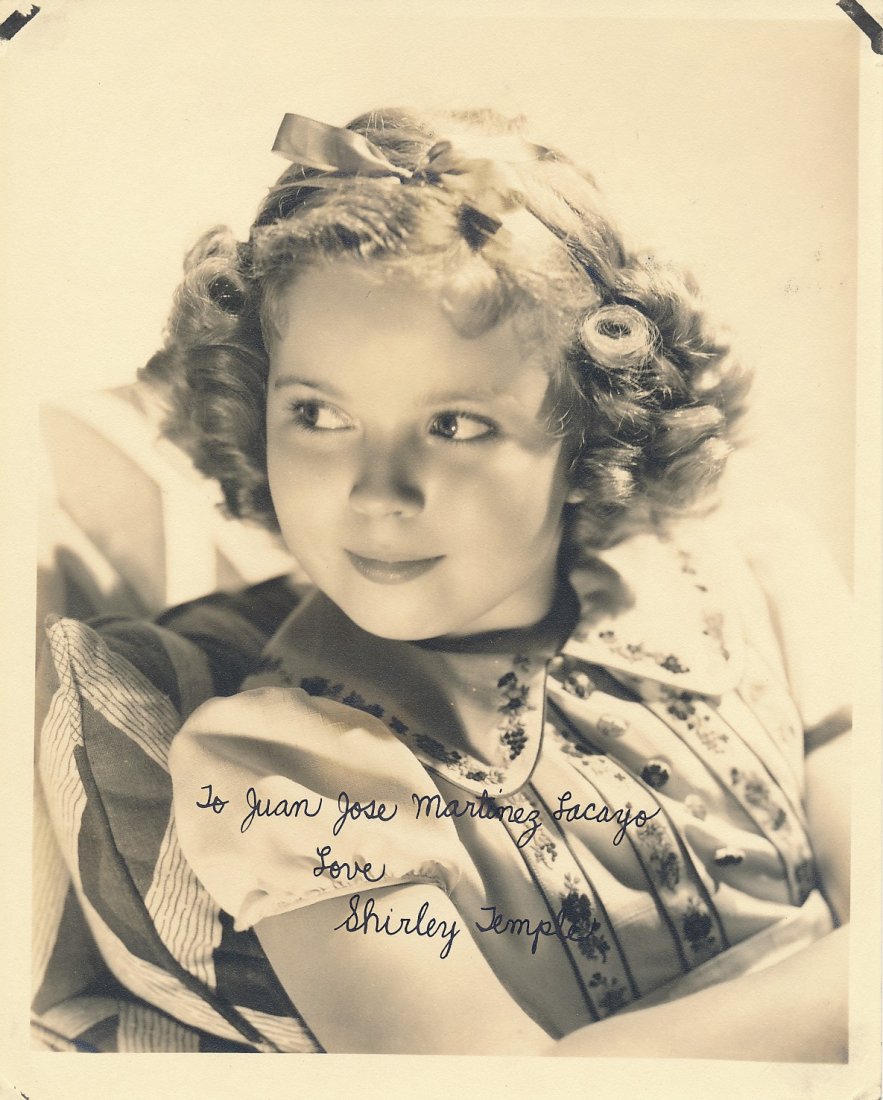 Shirley Temple- Very Early Signed Vintage Photo (1 of 1)