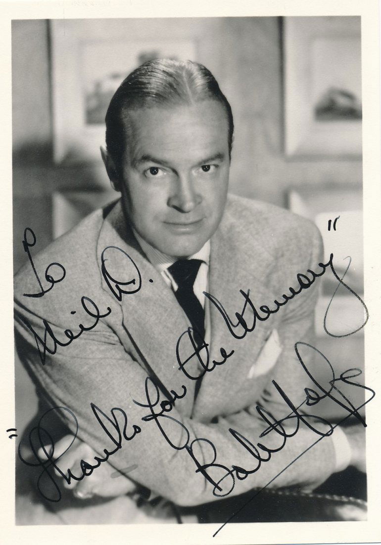 Bob Hope- Vintage Signed Photograph (1 of 1)