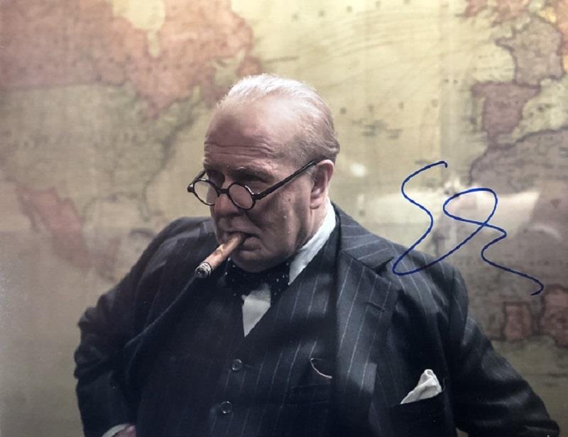 Gary Oldman- 14X11 Color Signed Photo as Churchill (1 of 1)