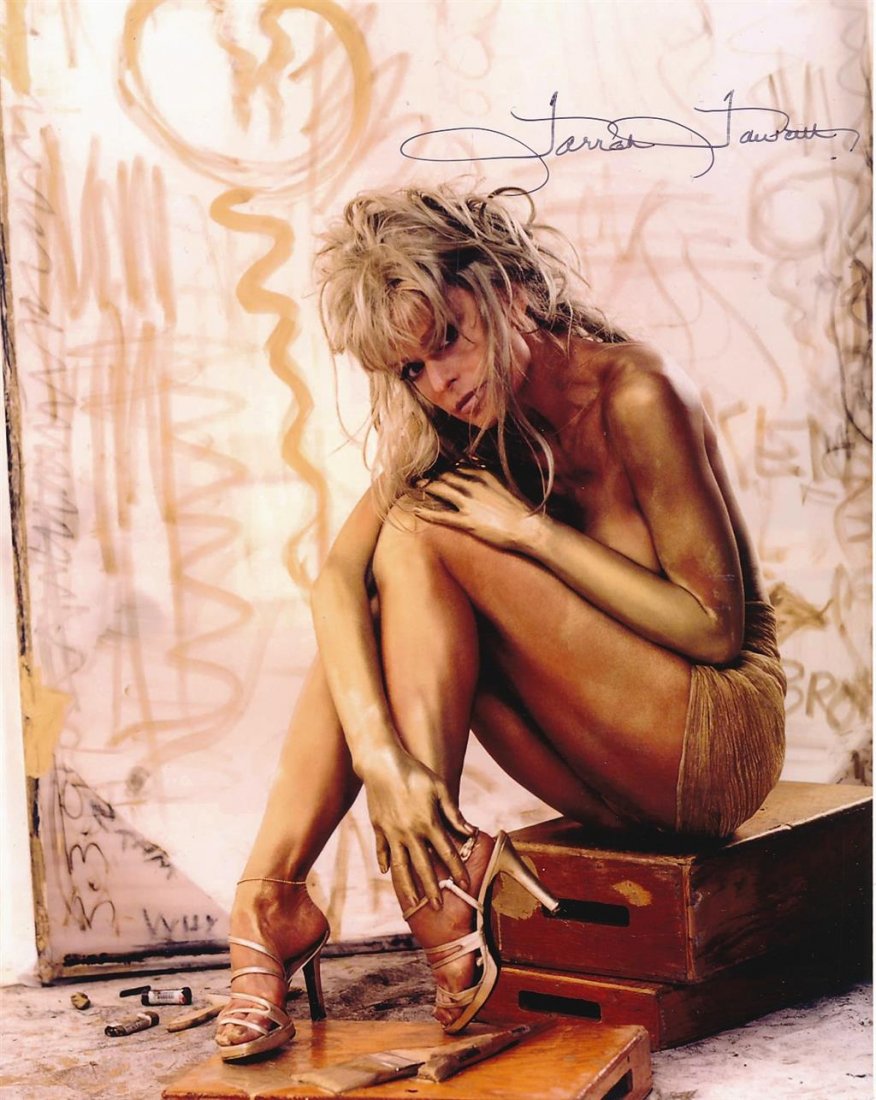 Farrah Fawcett-Signed Photograph: From the exclusive private signing with Todd Mueller Authentics a 8X10 color glossy never before published photograph of Farrah from her Playboy spread. Farrah did her first and only private signing w