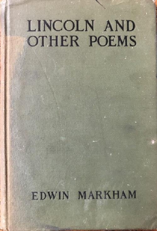 Edwin Markham- Signed Hardbound Book in 1933 (1 of 2)