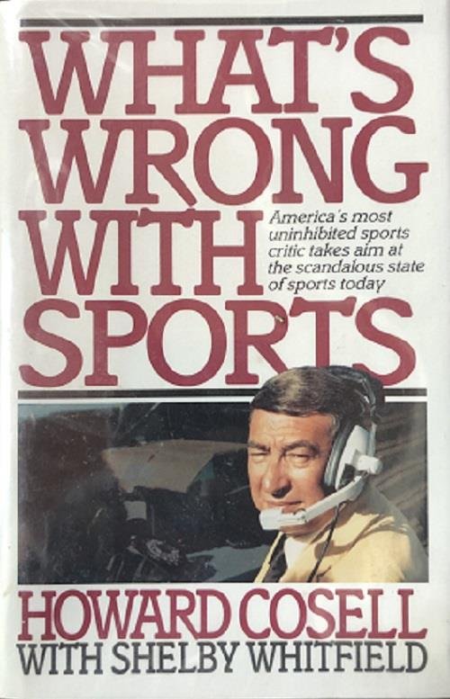 Howard Cosell- Signed 1st Edition Hardbound Book (1 of 2)