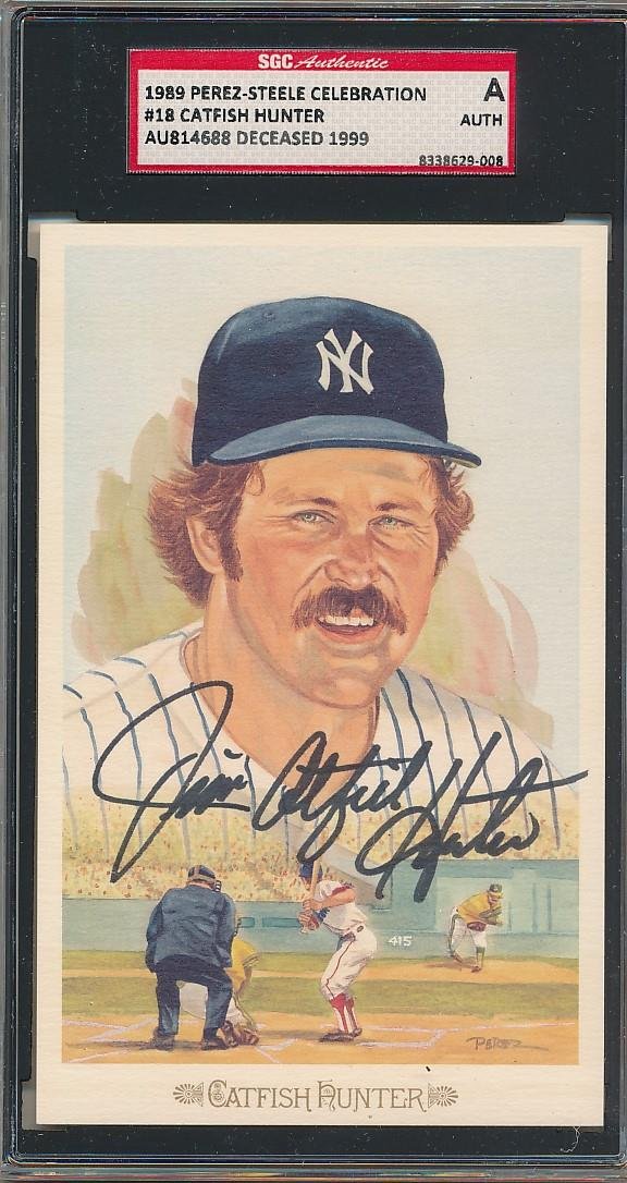 Catfish Hunter - Signature Encapsulated Perez-Steele (1 of 1)