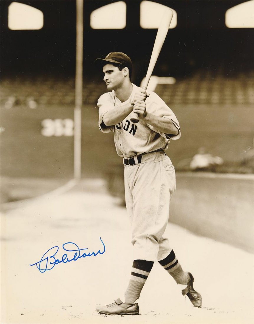 Bobby Doerr-Signed Sepia Photograph (1 of 1)