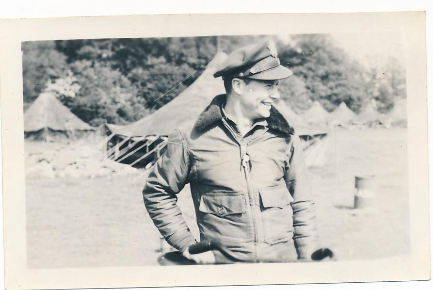George Max Lamb- Signed Vintage Photo (WWII Ace Pilot) (1 of 2)