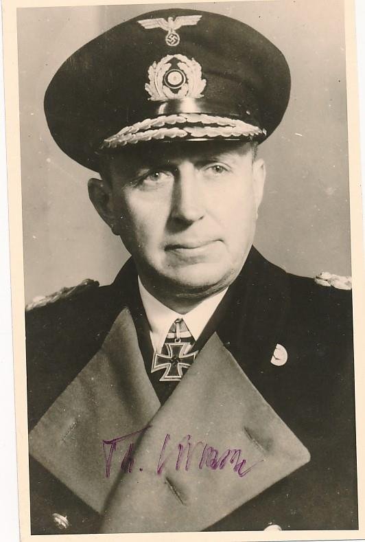 Admiral Theodor Krancke- Signed Vintage Photograph (1 of 1)