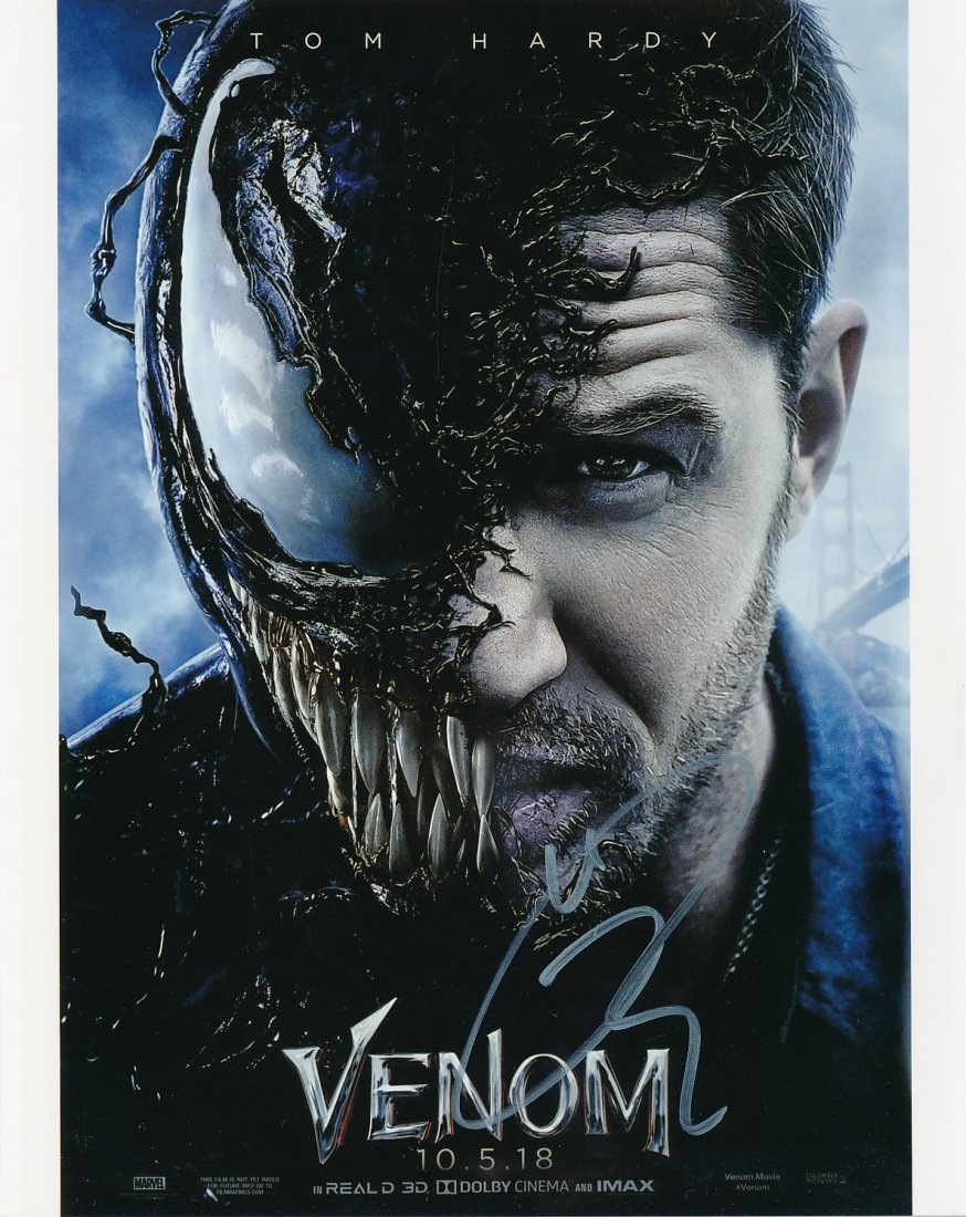Tom Hardy-Signed Photograph "Venom" (1 of 1)