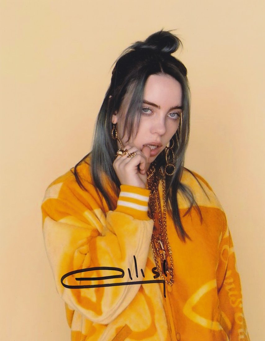 Billie Eilish-Signed Photograph (1 of 1)