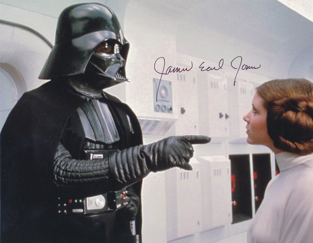 James Earl Jones-Signed "Star Wars" Photograph (1 of 1)