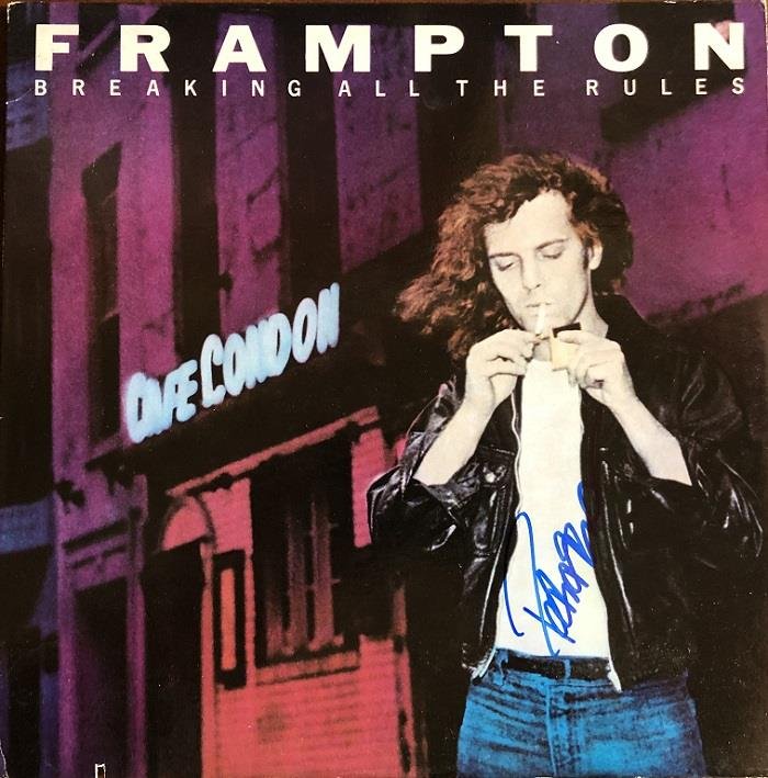 Peter Frampton- Signed Record Album Sleeve (1 of 1)