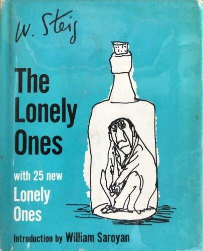 William Steig- 1st Edition Hardbound Book Signed TWICE!!!: 1st Edition hardbound book, "The Lonely Ones," signed and inscribed inside on pages 38 and 48 by William Steig. Dust jacket included. In very good condition.Comes with a full Letter of Authenticity fr