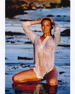 BoDerek-Signed Photograph from our Private Signing: 10x8 Color glossy photograph of Bo Derek signed in black felt tip ink during her exclusive private signing with Todd Mueller Authentics. www.ToddMuellerAuthentics.com. Comes with a full Letter of