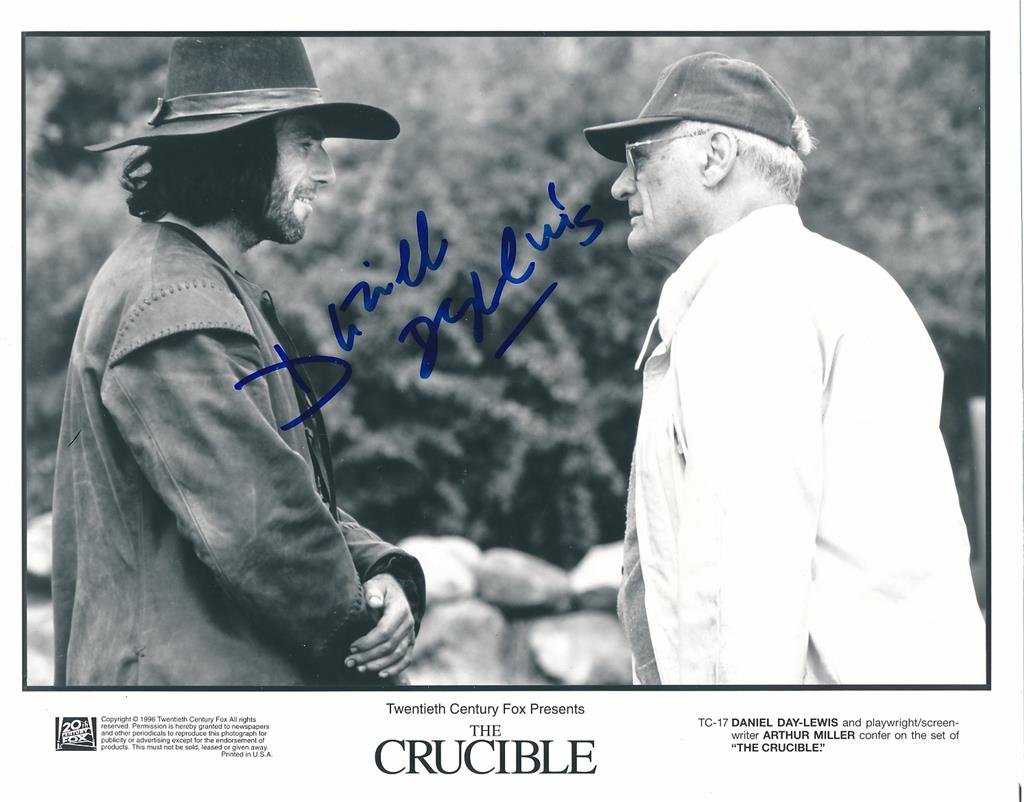 Daniel Day Lewis- Signed Photograph from "Crucible" (1 of 1)