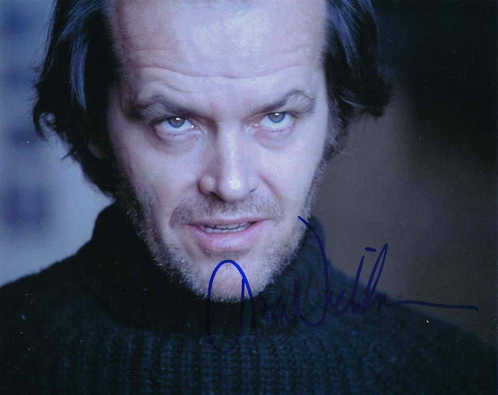 Jack Nicholson- Color Signed Photo from, "The Shining" (1 of 1)