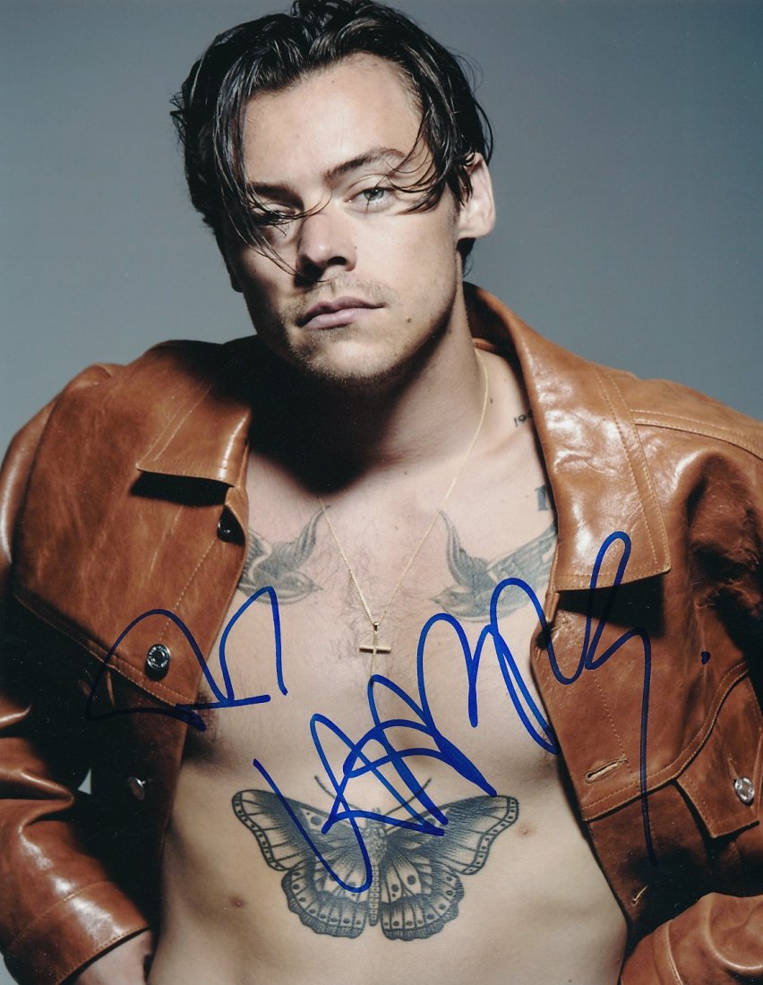 Harry Styles Sexy Signed Photograph (1 of 1)