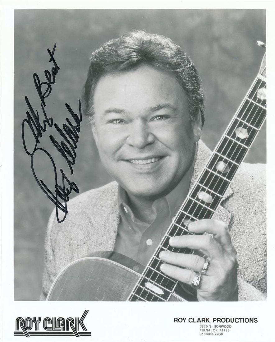 Roy Clark- Signed Vintage Photograph (1 of 1)
