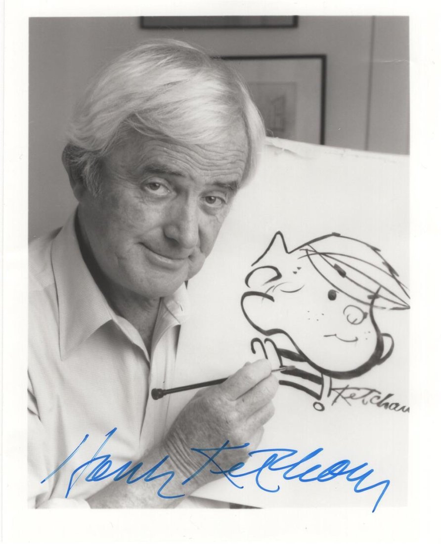Hank Ketcham- Signed Photograph (Dennis the Menace Cartoonist) (1 of 1)